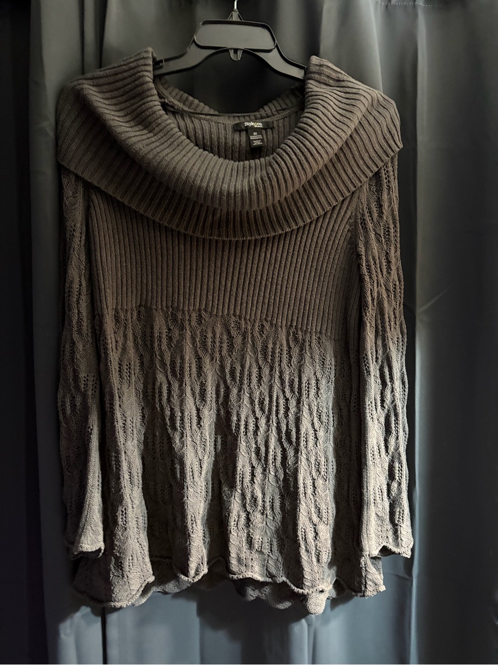 Style & Co cowl neck sweater